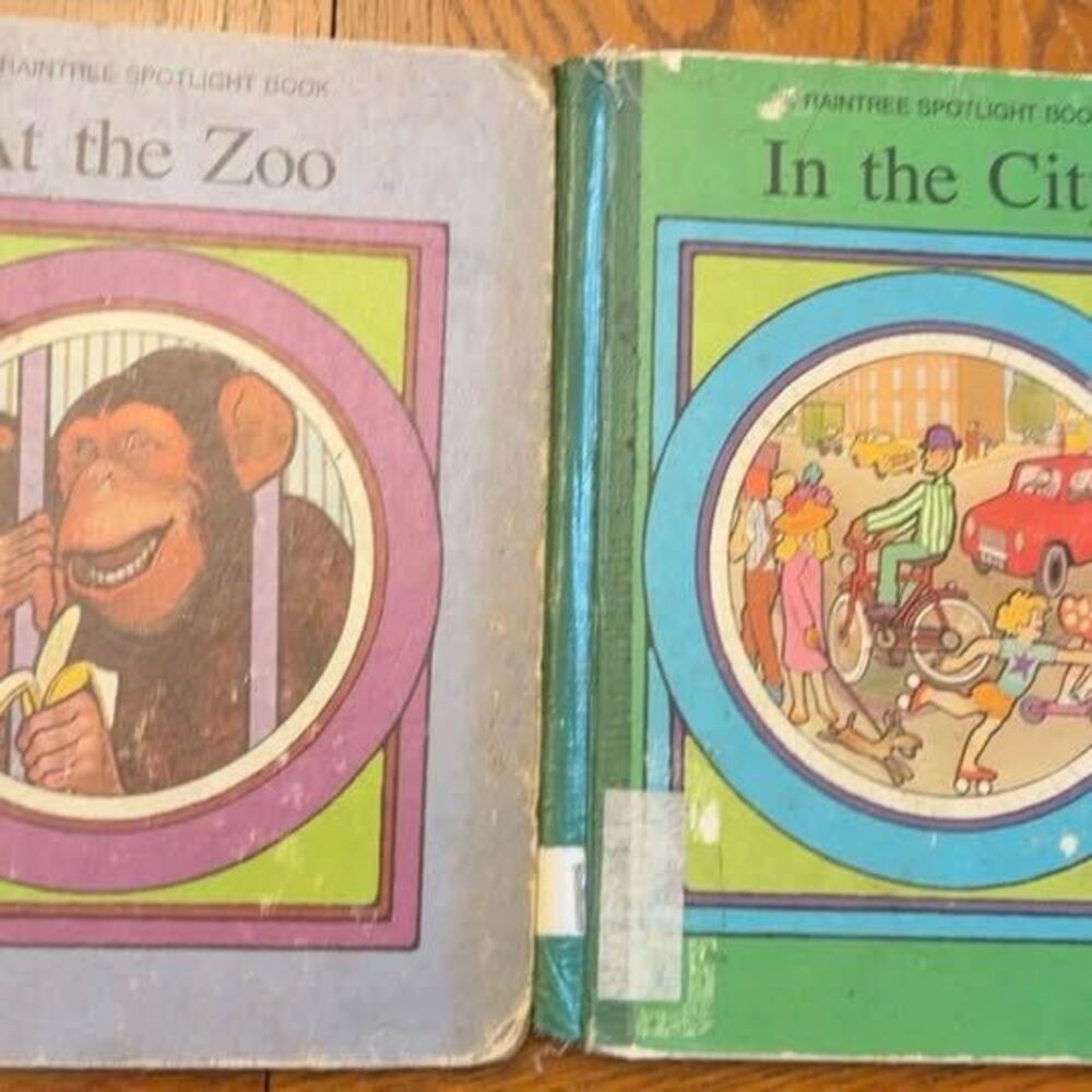 Vintage Raintree Children’s Books – Set of 2